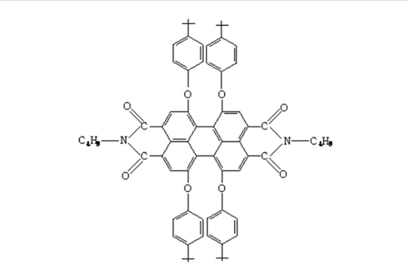 N,N’-十八基-1,6,7,12-四（4-叔丁基苯氧基) -3,4,9,10-苝酰亚胺  